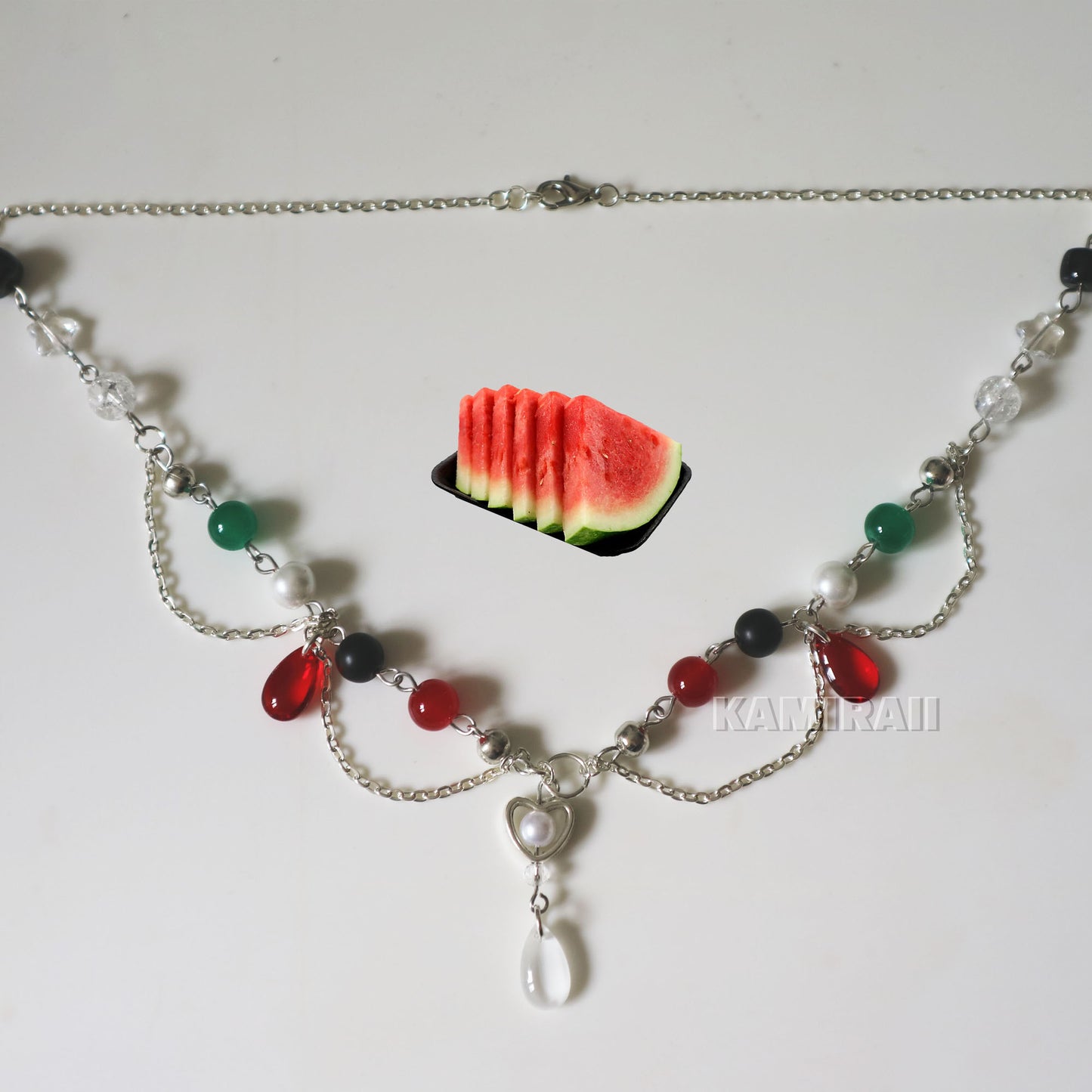 Collier Pastèque