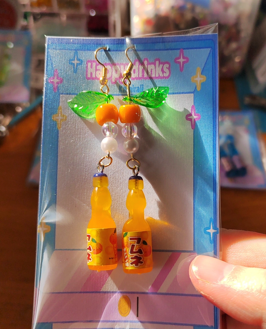 Boucles d'oreilles Ramune - Happy drink