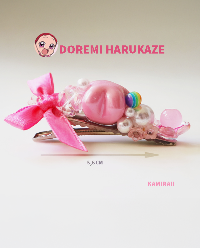 Doremi serie : Pince à cheveux 5.6cm