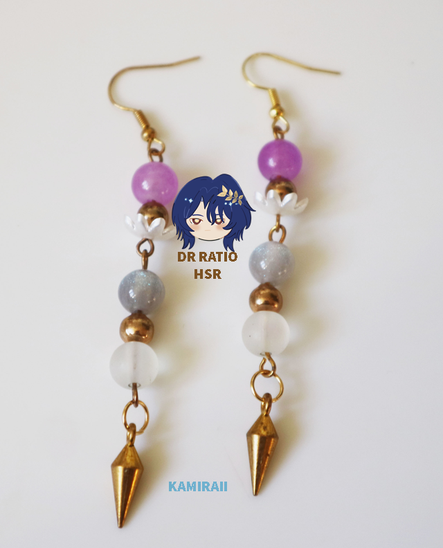 Série HSR ( Honkai star Rail) - Boucles d'oreilles