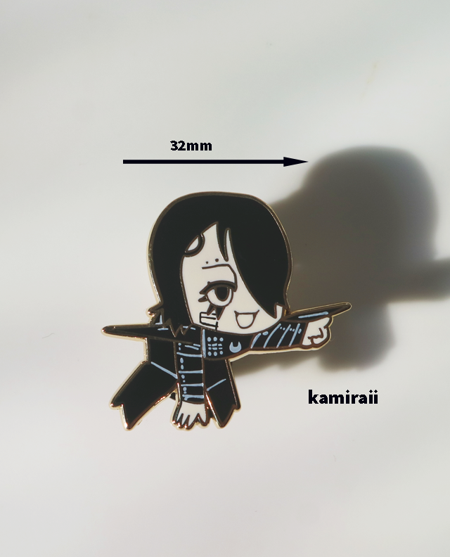 Hard Pin Undertale (de 25.4mm à 38mm)