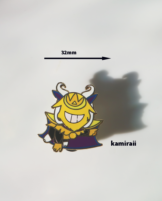 Hard Pin Undertale (de 25.4mm à 38mm)
