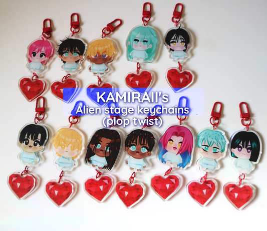 Alien stage - Acrylic keychain