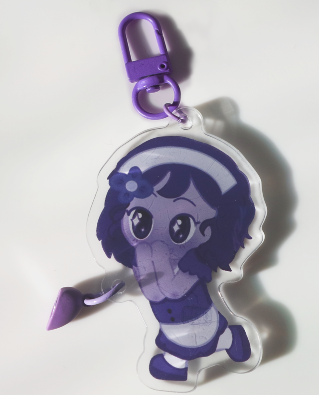 Bad end theater keychains