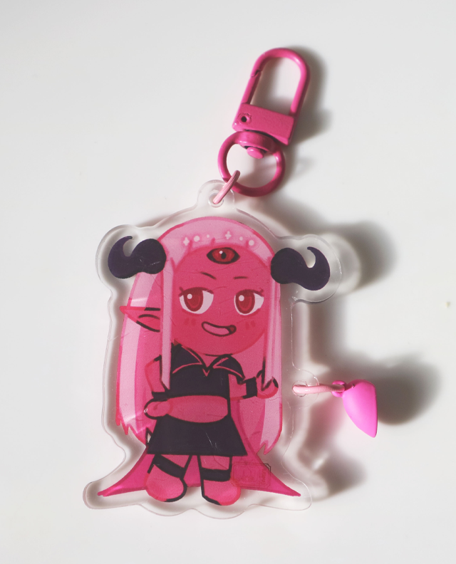 Bad end theater keychains