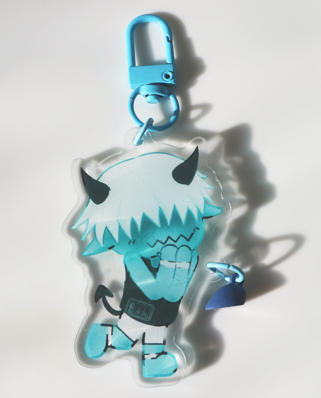 Bad end theater keychains