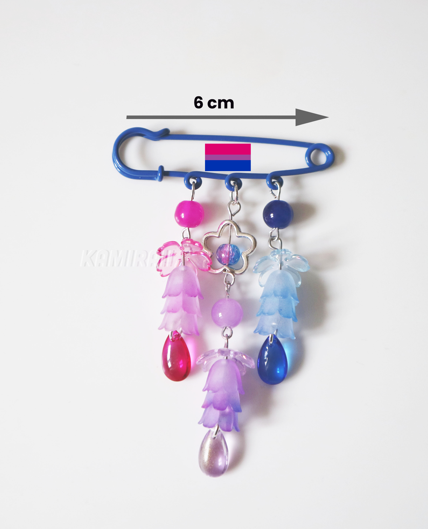 Bi - Pride broche