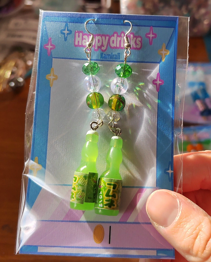 Boucles d'oreilles Ramune - Happy drink