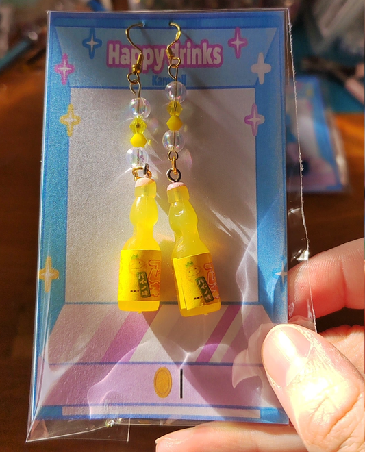 Boucles d'oreilles Ramune - Happy drink