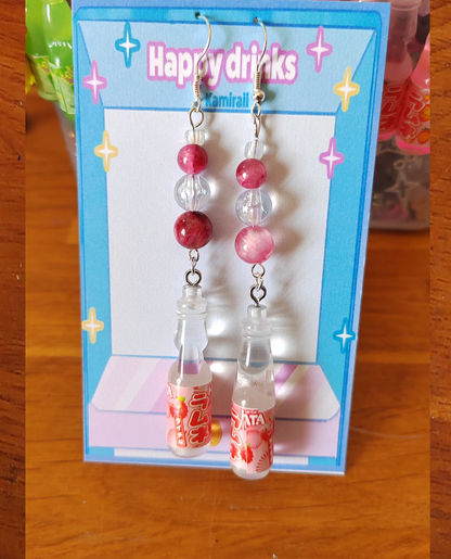 Boucles d'oreilles Ramune - Happy drink