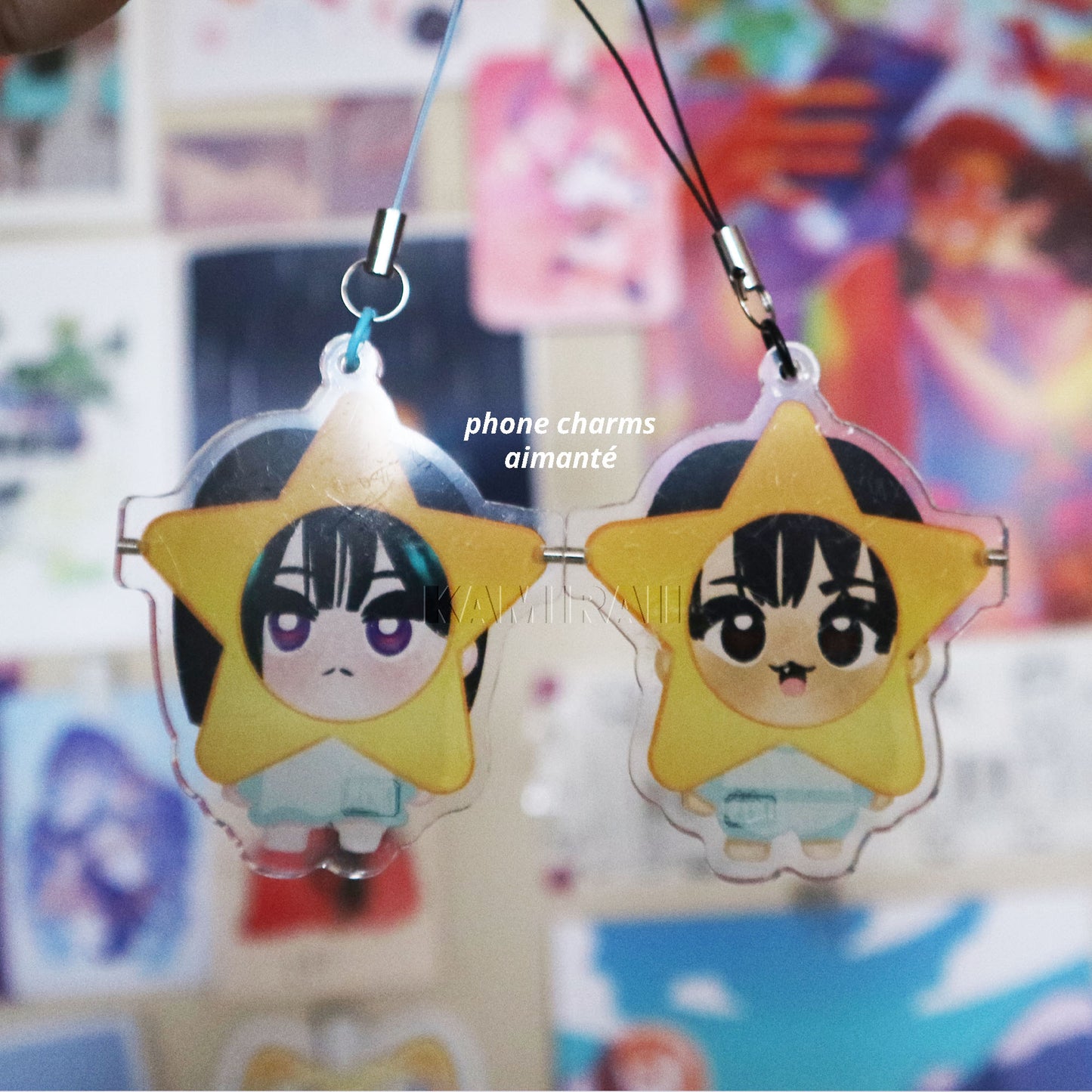 Gacha Phone charms aimantés : Alien stage (merch non officiel)