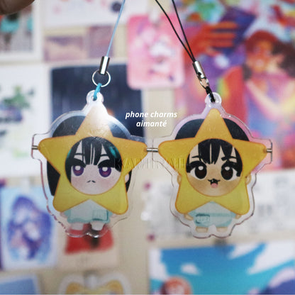 Gacha Phone charms aimantés : Alien stage (merch non officiel)