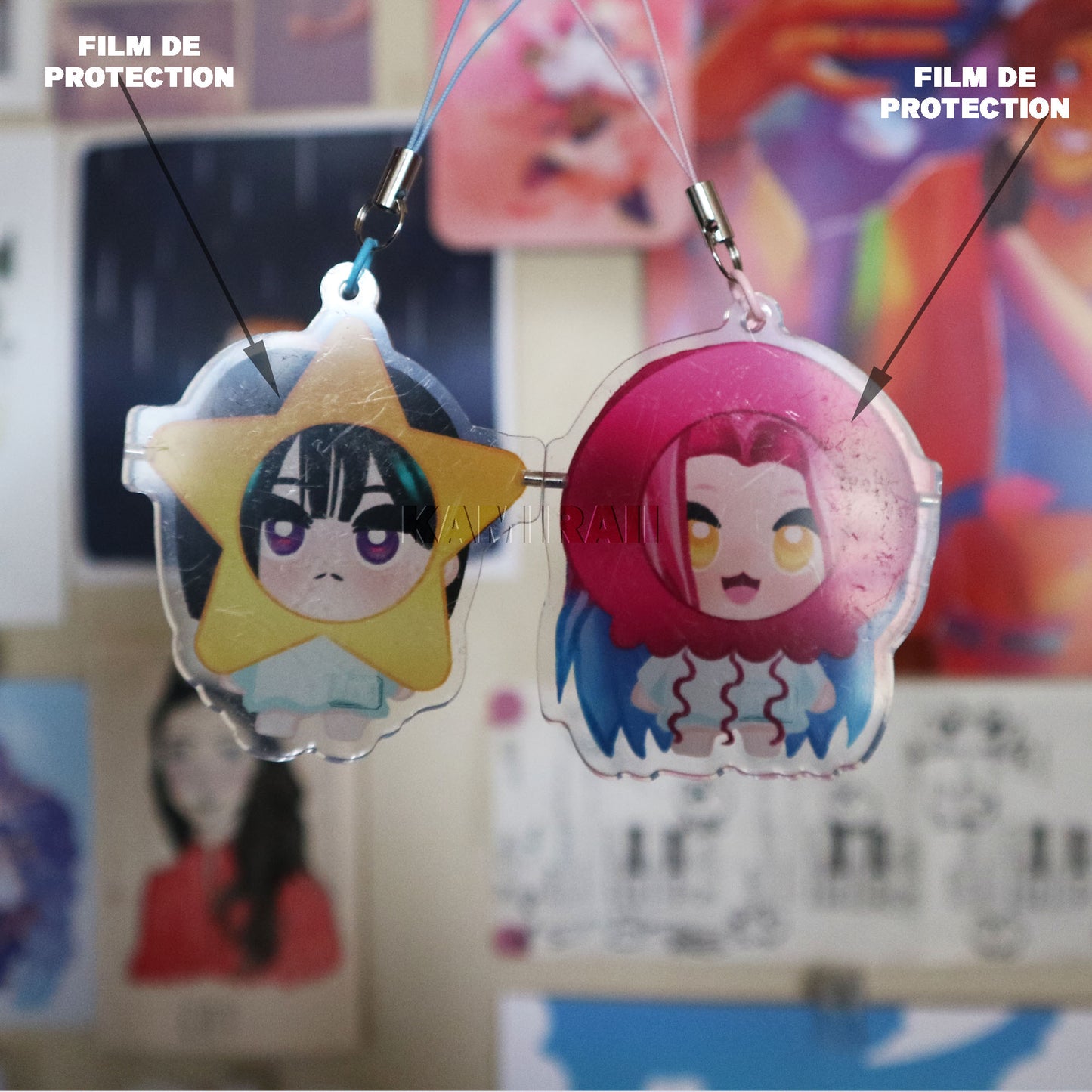 Gacha Phone charms aimantés : Alien stage (merch non officiel)